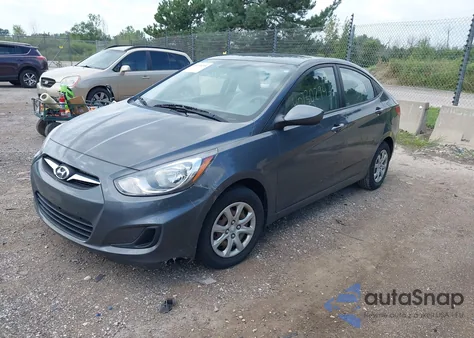 2012 Hyundai Accent Gls from USA, damaged, VIN KMHCT4AE9CU197961